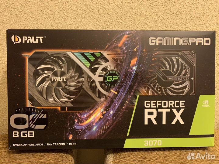 Видеокарта Palit rtx 3070