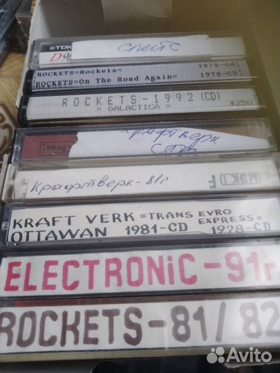 Аудиокассеты с записью tdk basf sony maxell мк