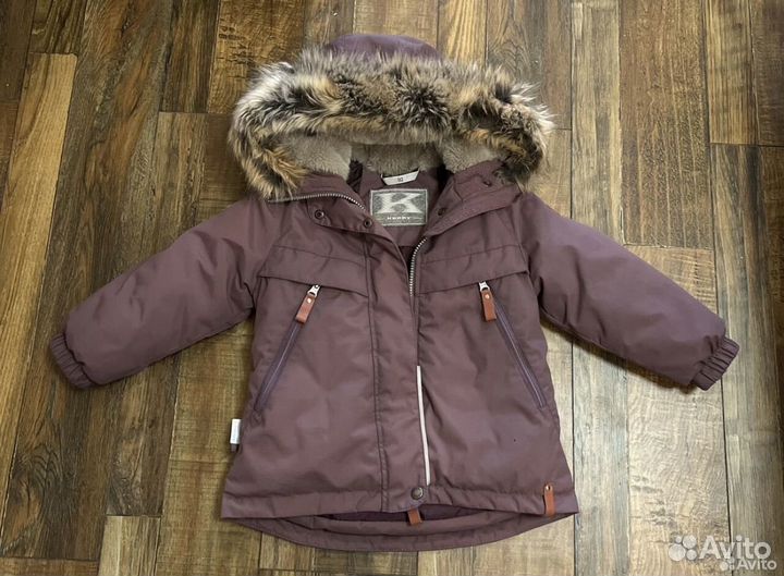 Зимняя парка для девочки Kerry 92
