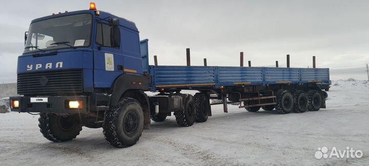 Урал 44202-3511-82 с полуприцепом, 2014