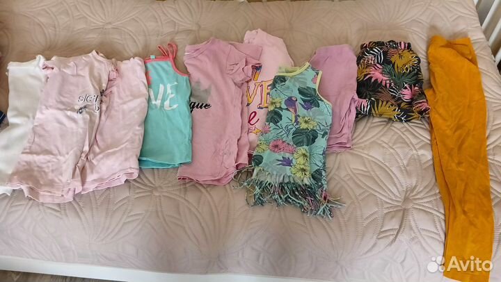 Одежда пакетом для девочки 110 116