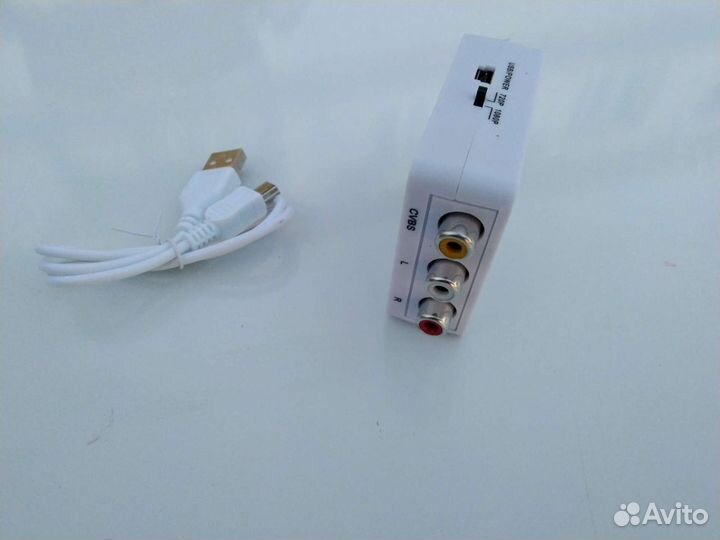 HD Video Converter из AV в hdmi / AV to VGA итд