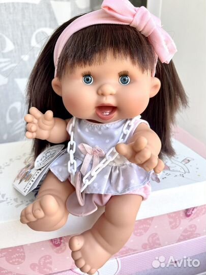 Испанские ванильные пупсы Nines d’Onil 26 см