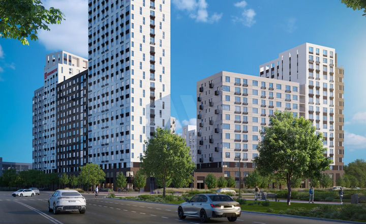 2-к. квартира, 80,7 м², 25/25 эт.