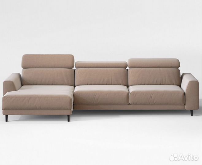 Угловой диван трехсекционный Caira