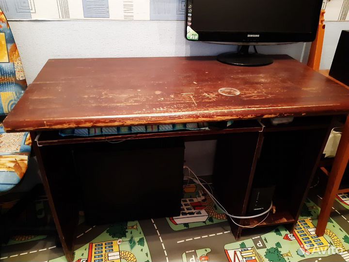 Компьютерный стол бу массив