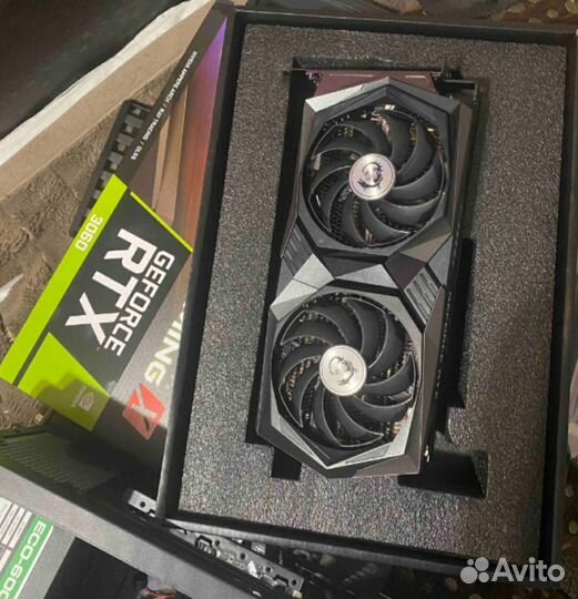 Видеокарта MSI RTX 3060 gaming X 12GB