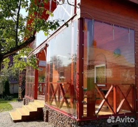 Мягкие и гибкие пвх окна на веранду