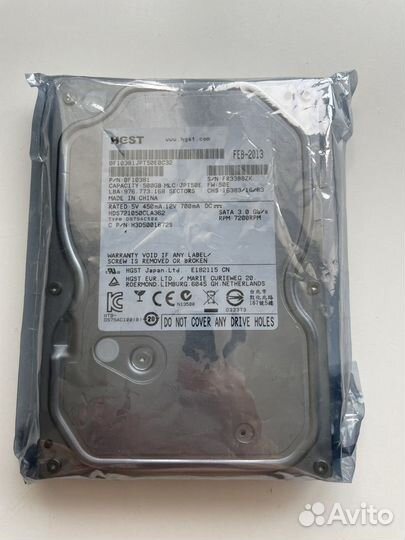 Жесткий диск wd blue 500gb x4