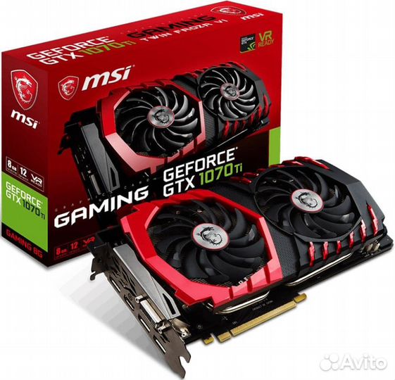 Видеокарта msi gtx 1070 ti