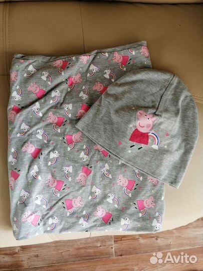 Набор шапка и снуд для девочки