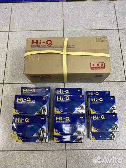 Тормозные колодки, диски Hi-Q