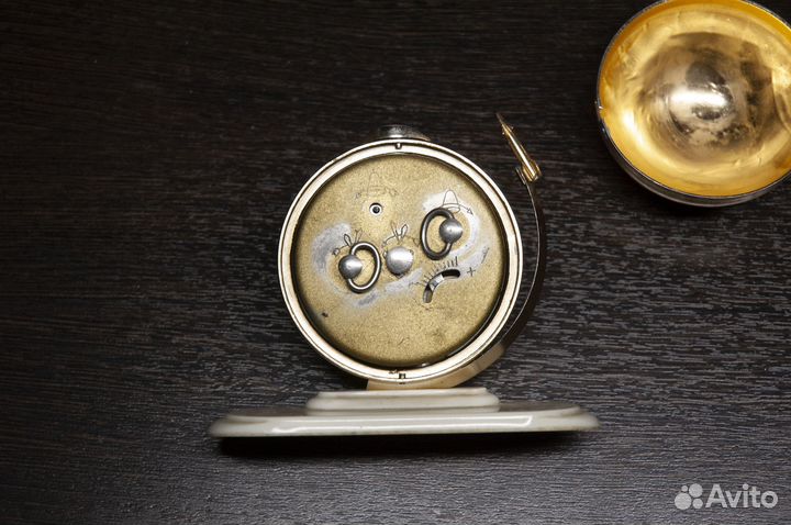 Часы будильник слава глобус ракета