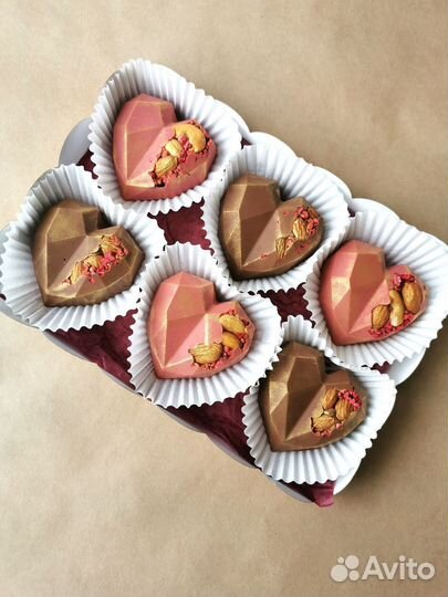Конфеты ручной работы из бельгийского шоколада