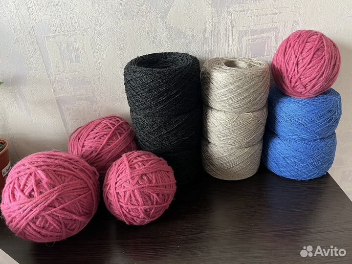 Пряжа нитки для вязания