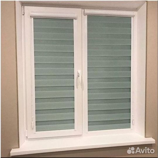 Шторы рулонные Зебра/Доставка