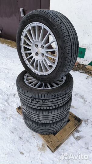 Летние колёса r15 195/50 на Ваз