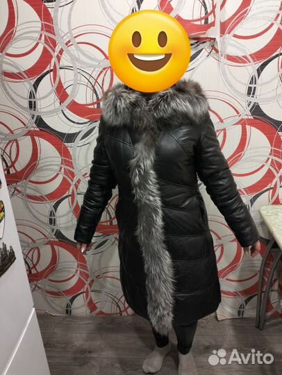 Дубленка натуральная женская с капюшоном