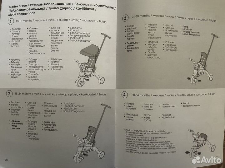 Doona liki trike s1 детский велосипед
