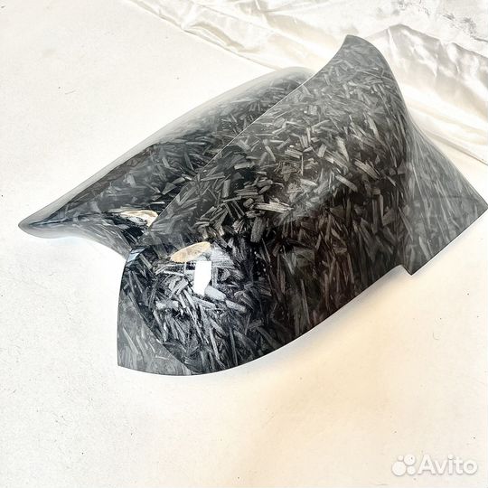 Накладки на зеркала bmw f30 кованный карбон