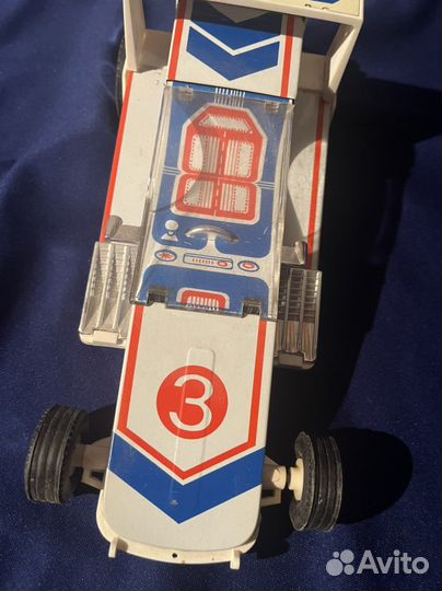 Машинка коллекционная гоночная 1975 год