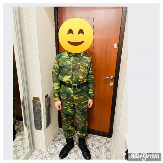 Подростковая военная форма для мальчика