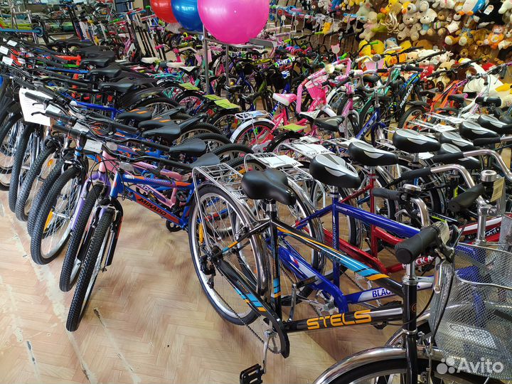 Велосипеды взрослые новые