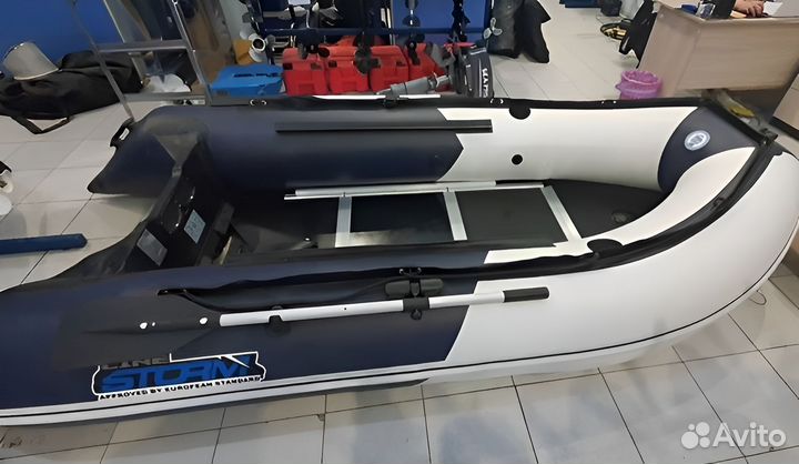 Лодка пвх Stormline Adventure Standard 360 бел-син