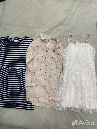 Детская одежда пакетом 116 для девочки