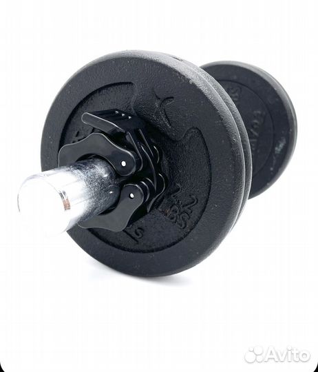 Гриф штанги, блины, замки