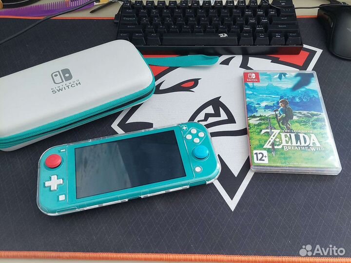 Портативная игровая приставка nintendo switch lite