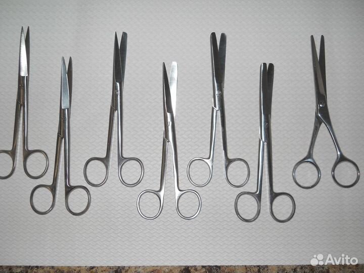 Ножницы медицинские 10см, 14 см, 17 см