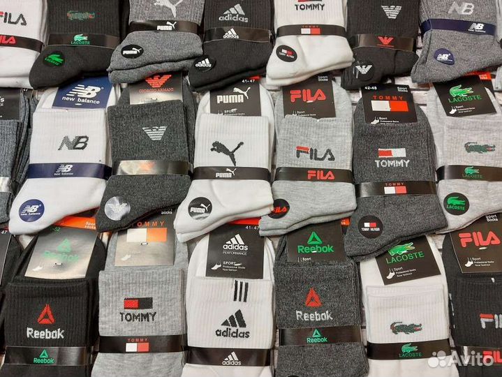 Носки Nike Adidas Puma Reebok