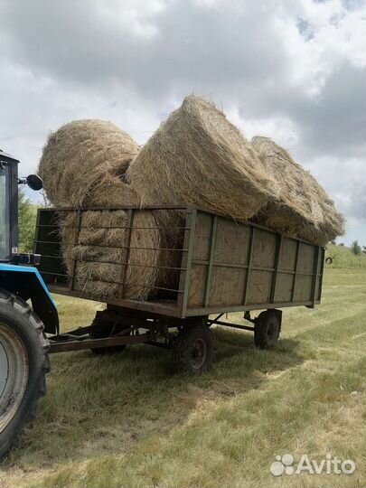 Тюкую сено