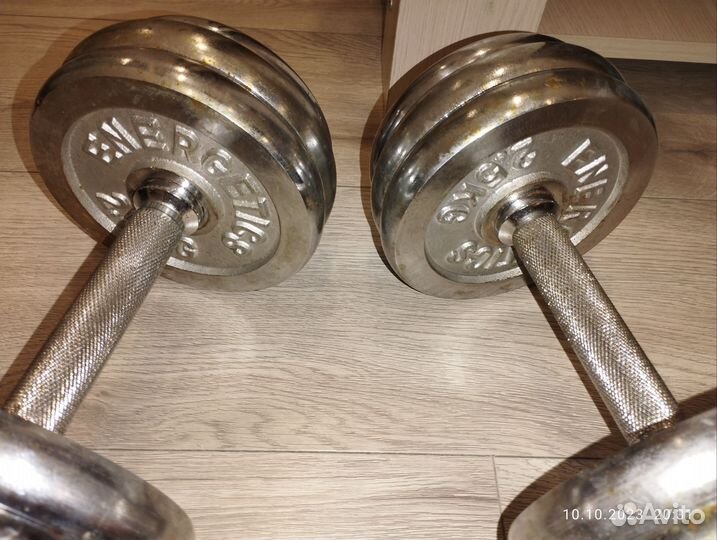 Гантели разборные