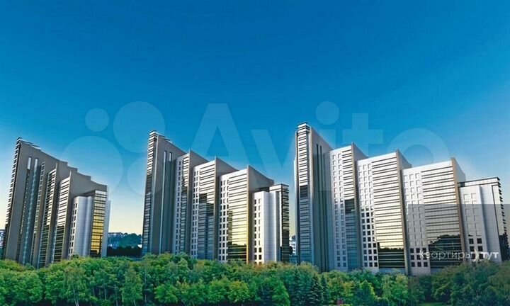 2-к. квартира, 77,6 м², 7/23 эт.