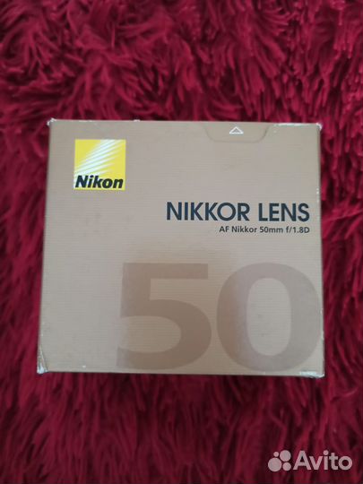 Объектив nikon 50mm