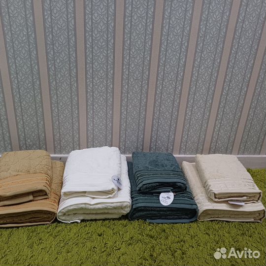 Махровые полотенца новые