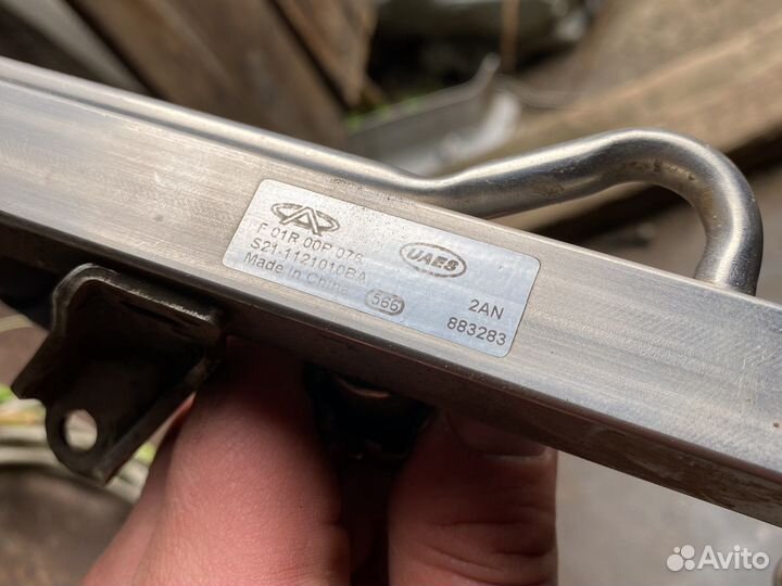 Топливная рампа chery qq6