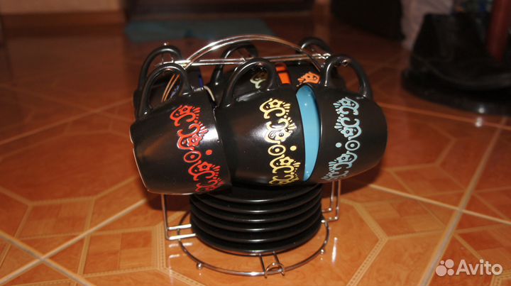 Набор чашек с блюдцами чай -кофе СССР и кнр