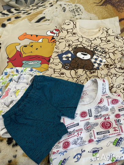 Детские вещи пакетом на мальчика 80 86