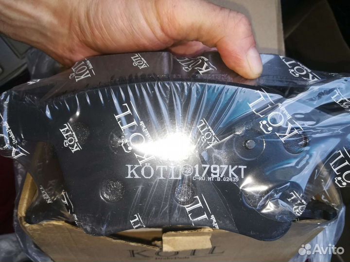 Колодки передние X164/W164/W204/Transit 00-06/y60