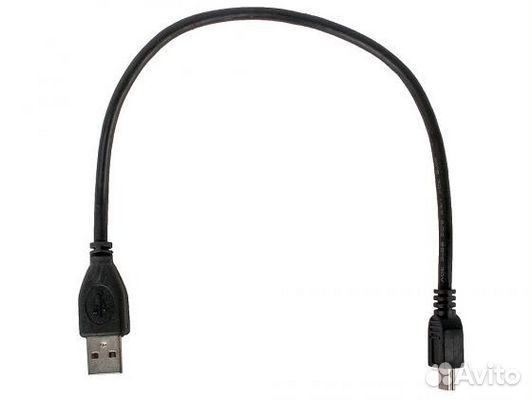 Кабель USB Cablexpert CCP-USB2-AM5P-1 USB 0,3м чер