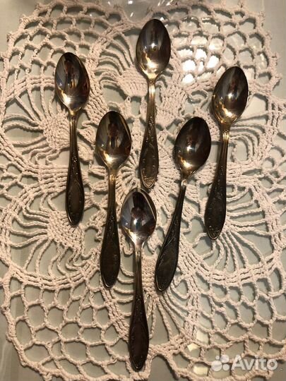 Мельхиоровые кофейные ложки