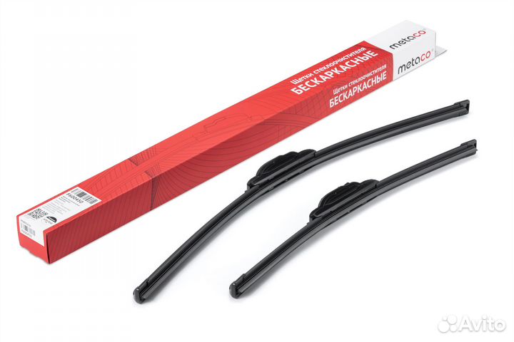 Metaco F600450 Щетки стеклоочистителя к-кт бескарк