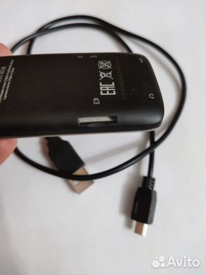 MP3 плеер ritmix RF-4950 черный