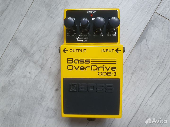 Педаль Boss Bass OverDrive ODB-3