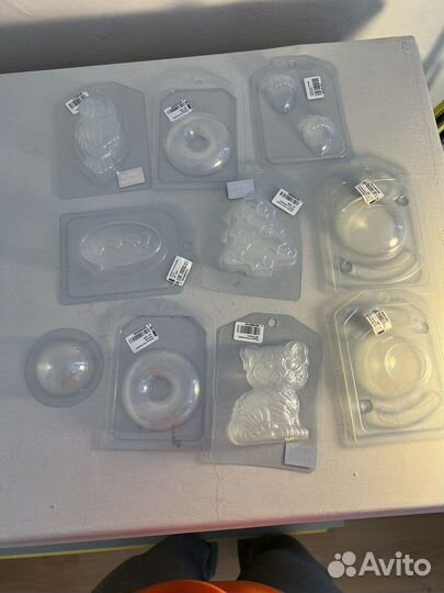 Пластиковые формы для мыла