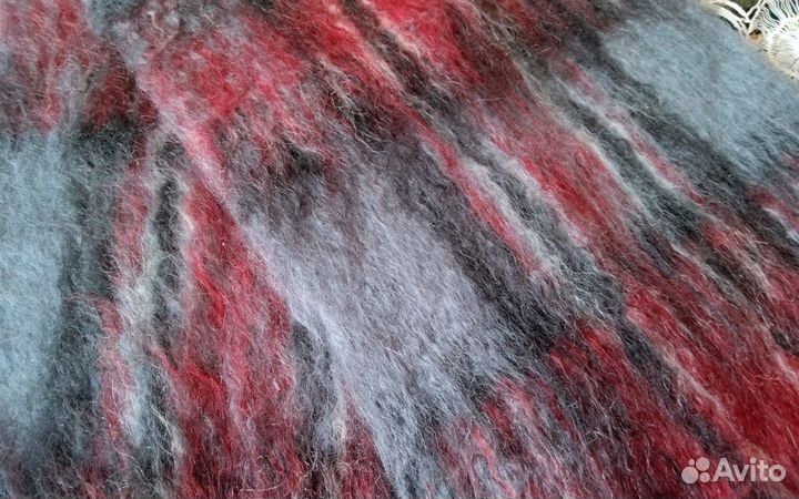 Шарф мохеровый СССР шотландия