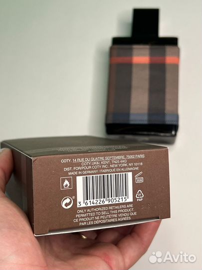 Духи Burberry London for Men